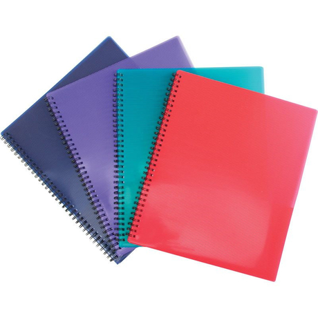 Colourful Transparent PVC A4 Size Sheet For Stationery Binding Cover ...