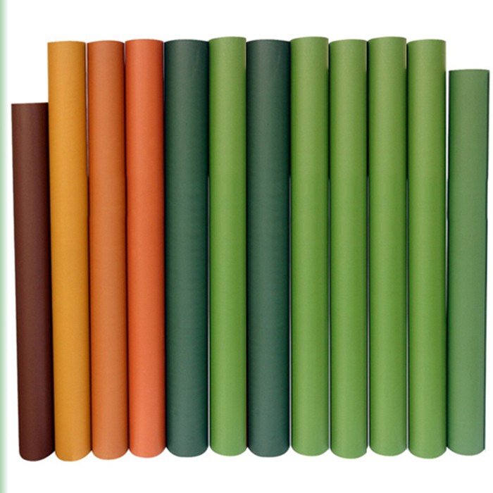 0.09-0.10mm PVC Rigid Film Green Color For Christmas Tree