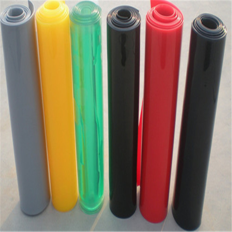 Flexible Pvc Transparent For Flooring And Decoration Smooth Double Film Colorful