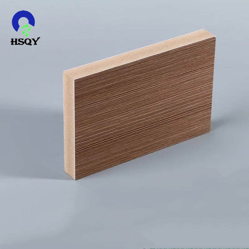 China Wood Grain PVC Laminated Foam Board Supplier HSQY PLASTIC