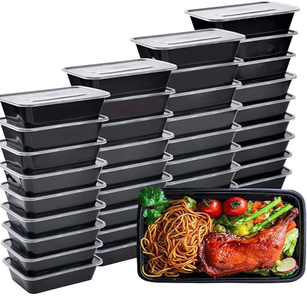 Cpet Meal Prep Container Oven Use Plastic Food Trays - China Food