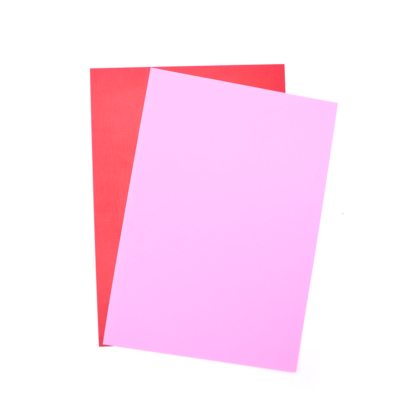 A4 Size PVC Plastic Sheet For Stationery Binding Cover HSQY PLASTIC