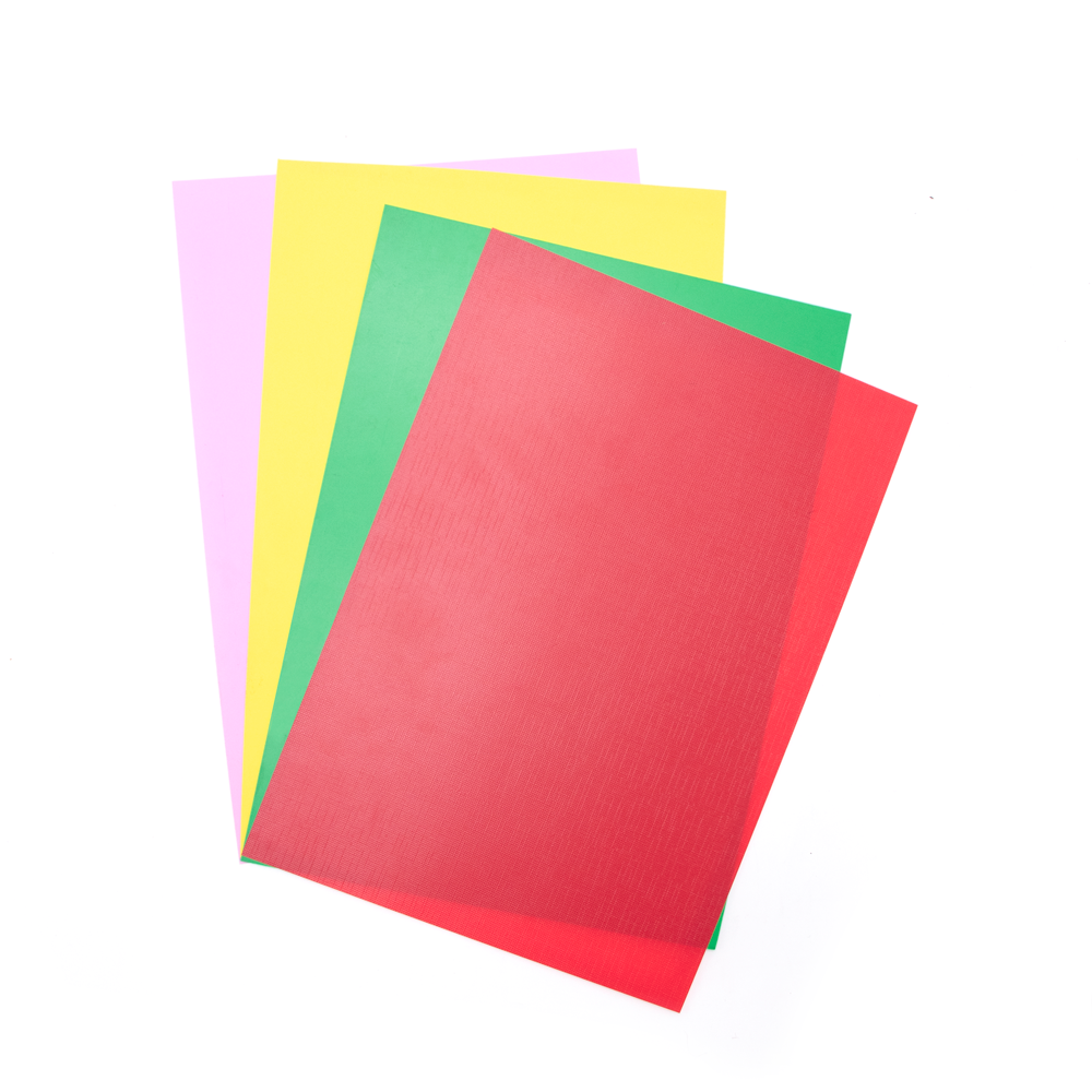 A4 Size PVC Plastic Sheet For Stationery Binding Cover